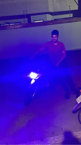 Led H4 azul