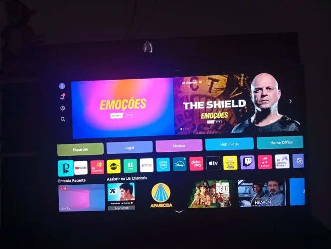 Smart TV LG 43 polegadas com garantia