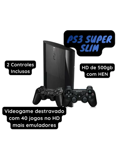 Playstation 3 S. Slim Seminovo