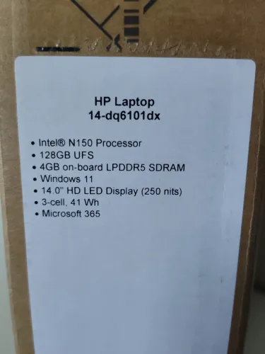 Laptop HP lacrado