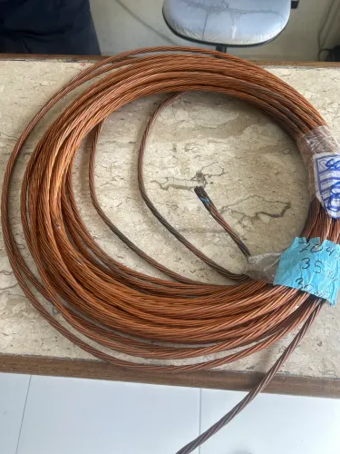 Cabo de aço cobreado 30 M só 500,00