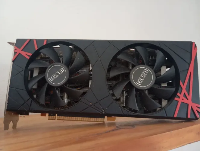 Rx 580 ELSA COM DEFEITO