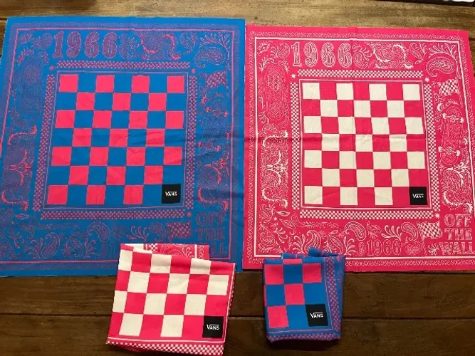 kit 4 bandanas vans