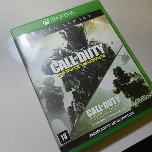 Jogo Call of Duty Infinite Warfare + Call of Duty Modern warfare remastered