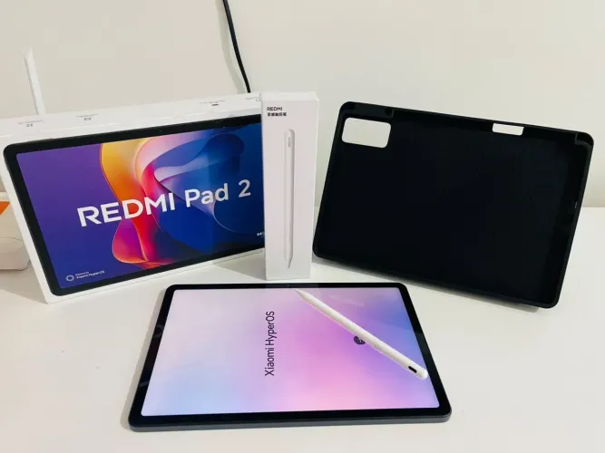 Tablet Redmi Pad 2 com caneta original da XIAOMI Rejeição de Palma