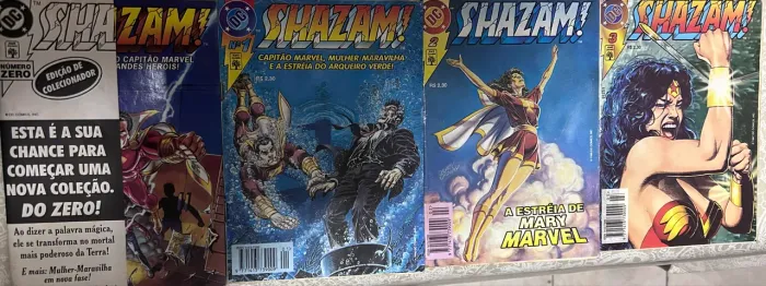 Coleção Completa HQ Shazam Editora Abril 1995