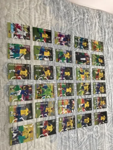 Cards seleção brasileira