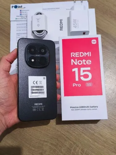 Celular Xiaomi Note 15 Pro 512GB Novo Lacrado Global