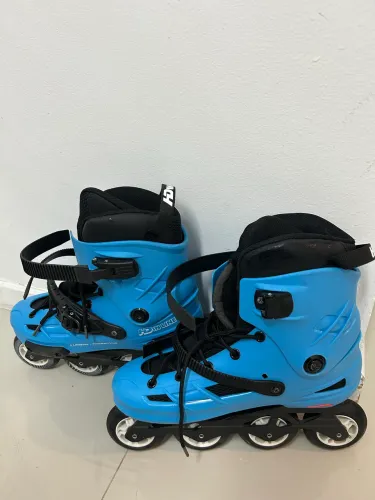 Patins/Roller adulto Skull HD In Line tamanho 38/39