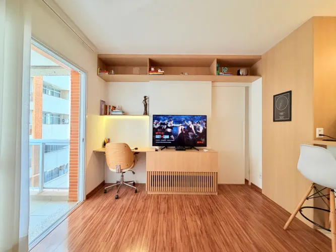 Apartamento para alugar com Mobiliado e 1 quarto, 50 m² - Botafogo
