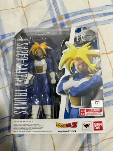 Sh Figuarts Trunks 2.0 Primeira Versão Saga Cell