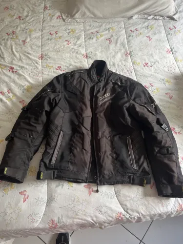 Jaqueta motociclista masculino