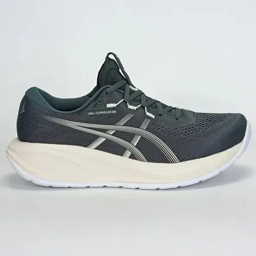 Tenis Asics Cumulus 28 verde/bege tamanho 44