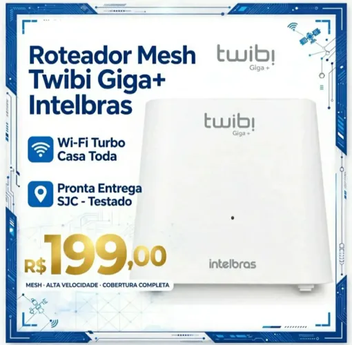 Roteador Mesh TWibi Giga 