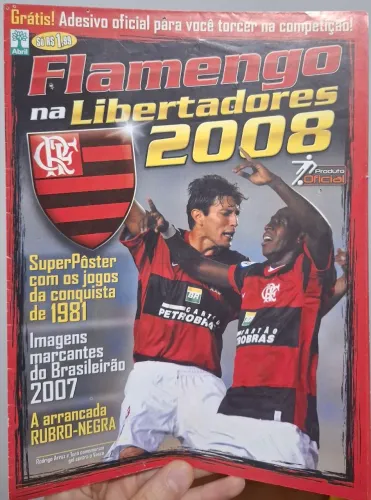 Pôster do Flamengo/Campeão da Libertadores 1981
