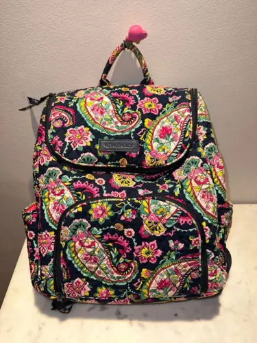mochila vera bradley estampada