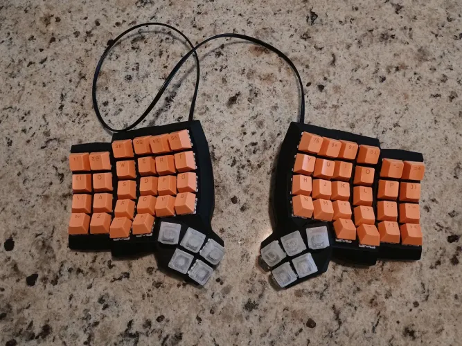 teclado ergonomico split