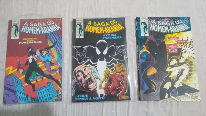 Saga do homem aranha 1 - 3