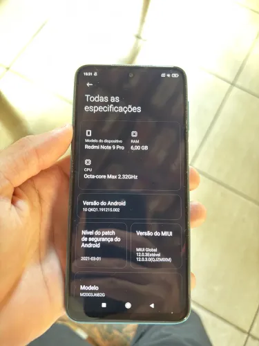Redmi note 9 pro 