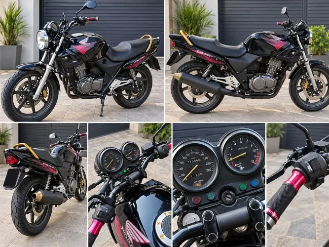 HONDA CB500 2001 + KIT COMPLETO DE ACESSÓRIOS