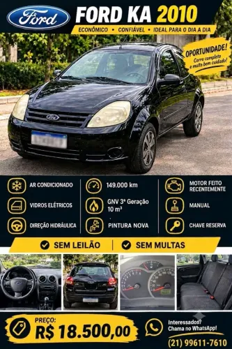 Ford KA 1.0 8v/1.0 8V ST Flex 3P 2010