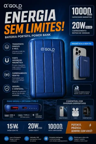 BATERIA PORTÁTIL POWER BANK