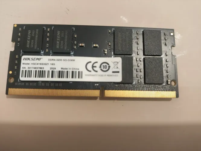 MEMÓRIA RAM HIKSEMI 16GB DDR4 3200MHz PARA NOTEBOOK