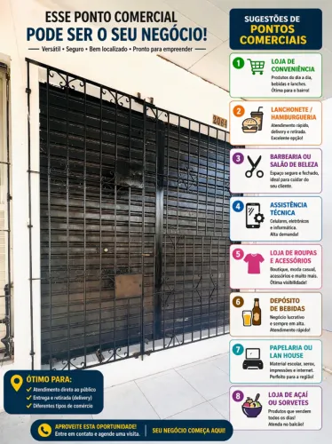 Aluga-se ponto comercial próximo do Vila Maguary (Ananindeua)