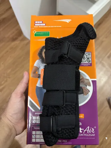 Tala para Punho e Polegar Hidrolight" ou "Órtese Comfort Air