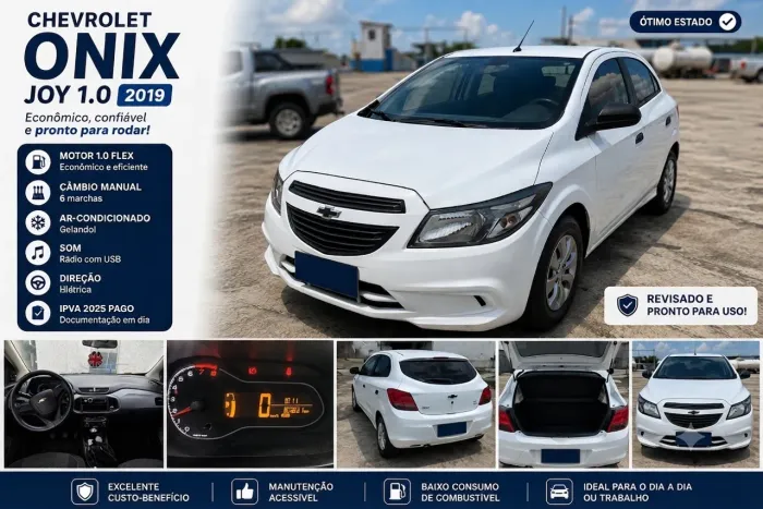 Chevrolet Onix JOY Hatch 1.0 8V Flex Mec. 4P 2019