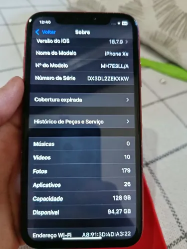 iPhone xr 128gb