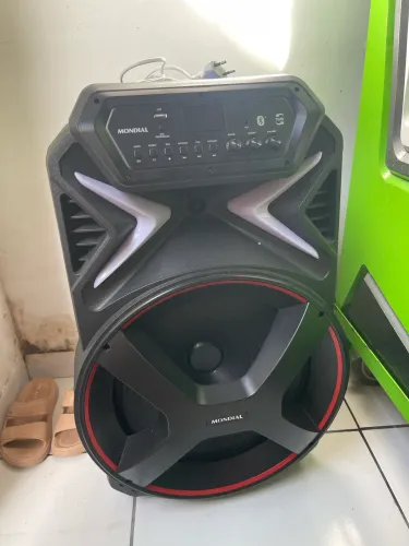 caixa de som amplificada mondoal cm 700