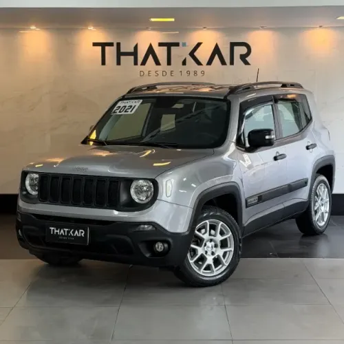 Renegade Sport 1.8 139cv 2021/2021 Completa, apenas 31000KM, revisada na Jeep 02/26!