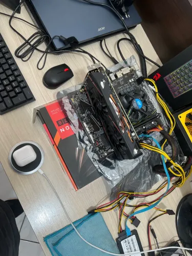 Placa de vídeo - RX 570 - 4GB - Gigabyte