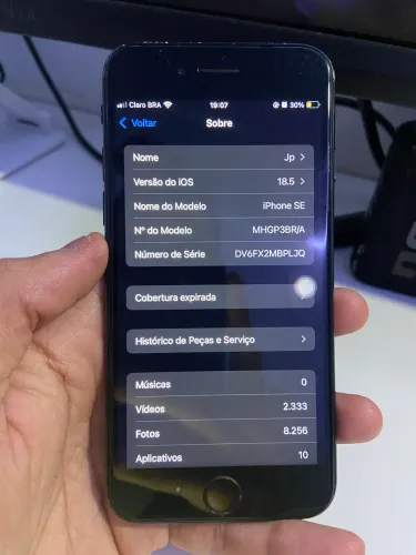 iPhone SE 64GB Preto - Funcionando Perfeitamente | Leia a descrição
