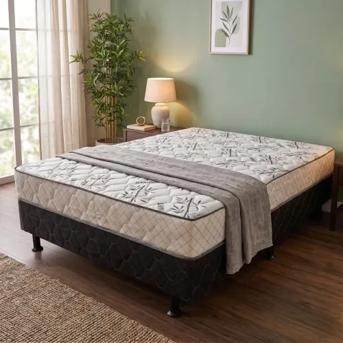 PROMOÇÃO - CAMA BOX MÔNACO CASAL 1.38CM
