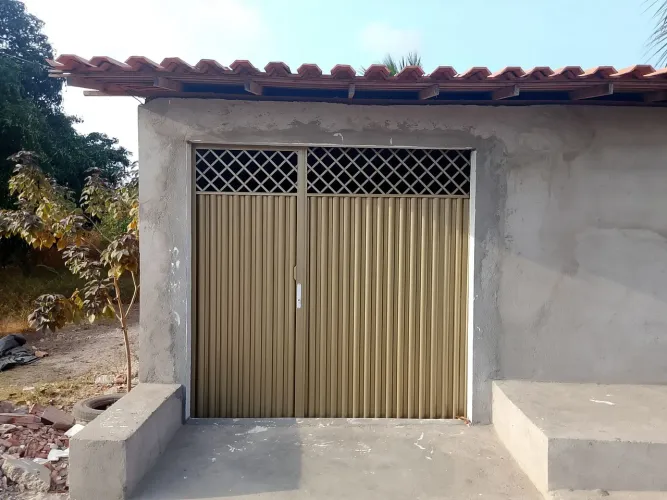 Portão galvanizado 3.00x2.20