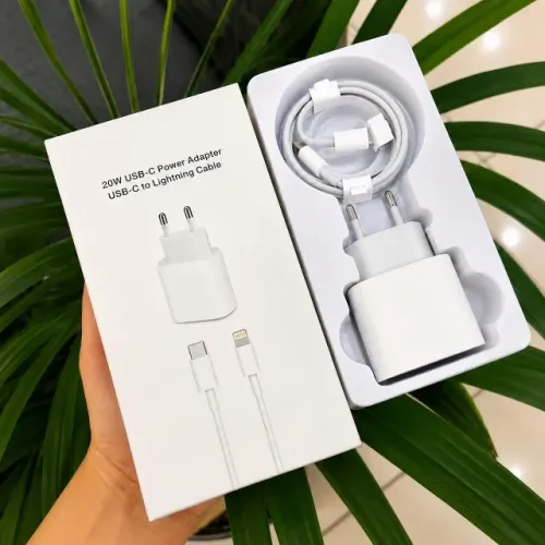 Carregador 20W com Cabo Lightning Para Iphone