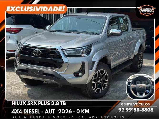 Toyota Hilux CD 4X2 2.4 Diesel 2026