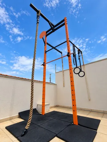 Rig Hack CrossFit Completo + TRX + Corda + Wall Ball Target
