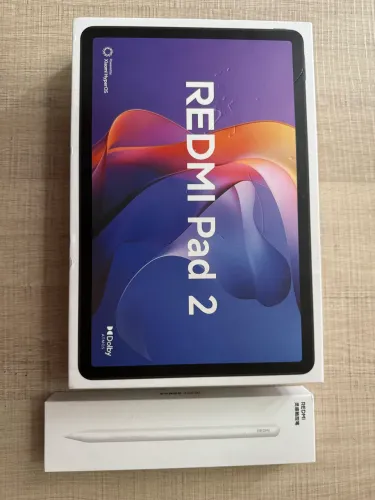 Tablet Redmi Pad 2 8GB ram 256gb com caneta original Stylus Pen