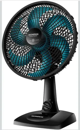 Ventilador de Mesa Mondial, 220V, 30cm | 6 pás, Super Power Lacrado com NF
