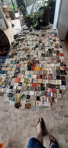 Caixas de fósforo antiga