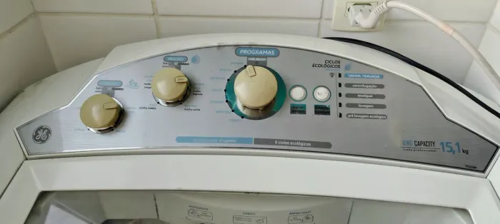 Usada Máquina de Lavar Roupas GE King