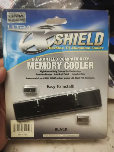 Dissipador memory Cooler para DDR Ultra X Shield