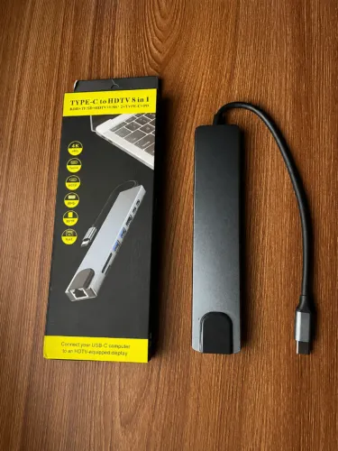 Hub USB de 8 portas para PC e notebook e Celular