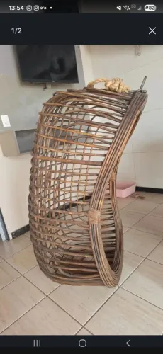 Bangalo balanço bambu 