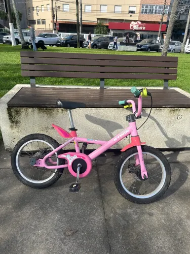 Bicicleta BTwin + Freio a disco + Suporte Rodas