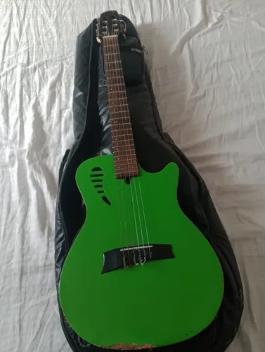 RARIDADE, VIOLÃO FOX FLAT VERDE À VENDA!