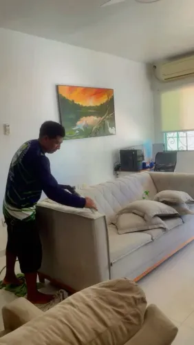 Lavagem a seco em sofás colchão poltronas cadeiras etc.